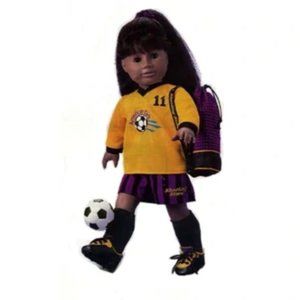 Vintage 1996 American Girl / Pleasant Company Soccer Gear (Uniform) Retired 2001